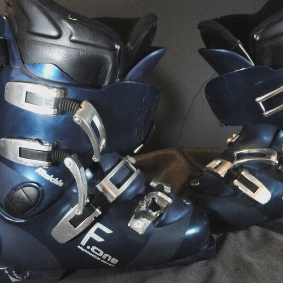 RAICHLE F.ONE EDGE BLUE ASYMMETRICAL CONCEPT 294mm MENS sz8 SKI BOOTS SV 1332 main image 8
